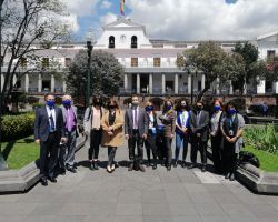 O governo do Equador e o EUROFRONT analisam os desafios do país relativamente à segurança transfronteiriça