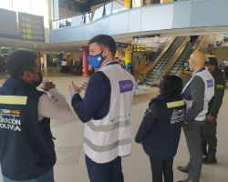 Migraciones Bolivia y EUROFRONT intercambian buenas prácticas sobre entrevistas en frontera contra los delitos transnacionales