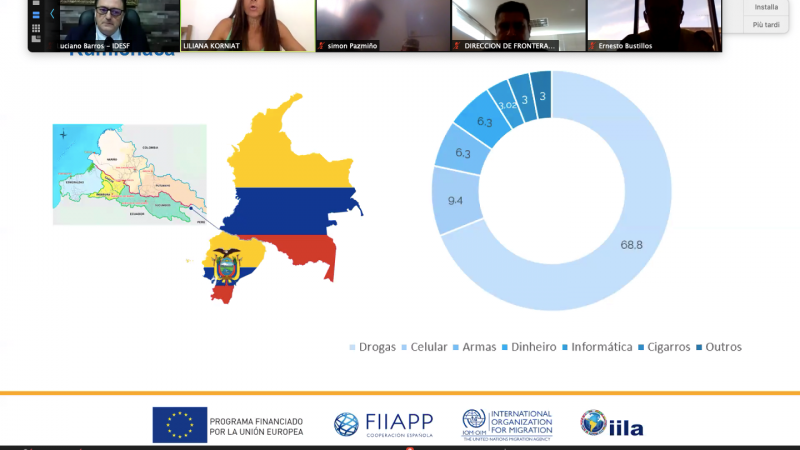 Webinario “Situación de actividades ilícitas relacionadas con el contrabando durante la pandemia de COVID-19