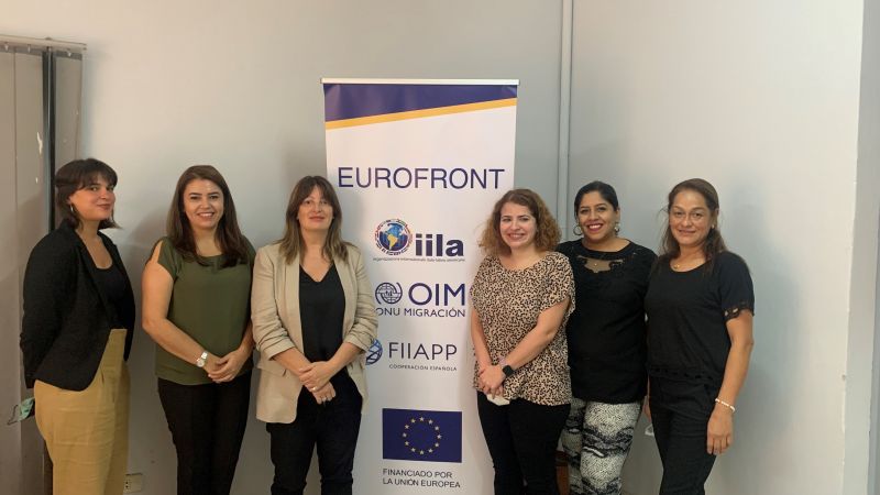 EUROFRONT afianza su trabajo en materia de prevención de la trata y tráfico ilícito de migrantes en Paraguay