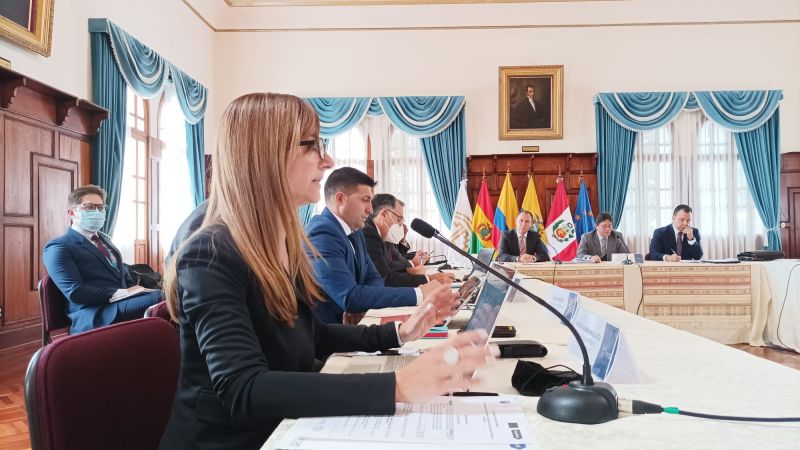 La Comunidad Andina y la Unión Europa cooperan para promover el equilibrio entre movilidad y seguridad