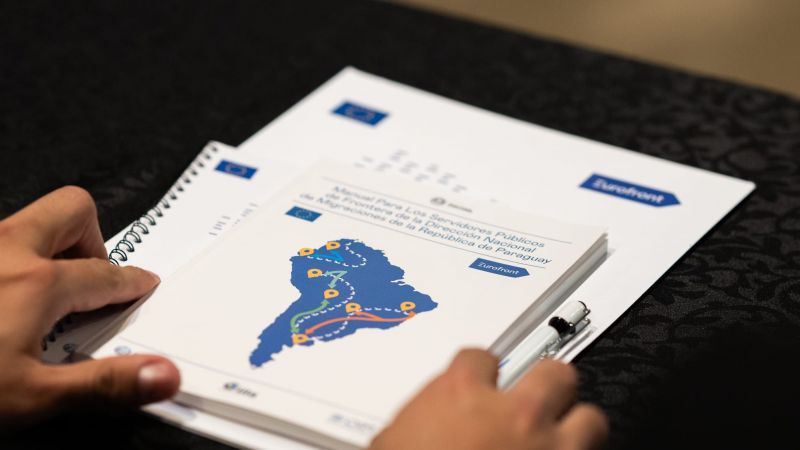 EUROFRONT presenta el “Manual para los servidores públicos de la Dirección Nacional de Migraciones de la República de Paraguay”