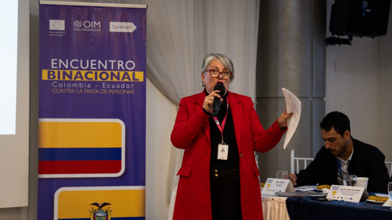Colombia y Ecuador unen fuerzas en la lucha contra la trata de personas