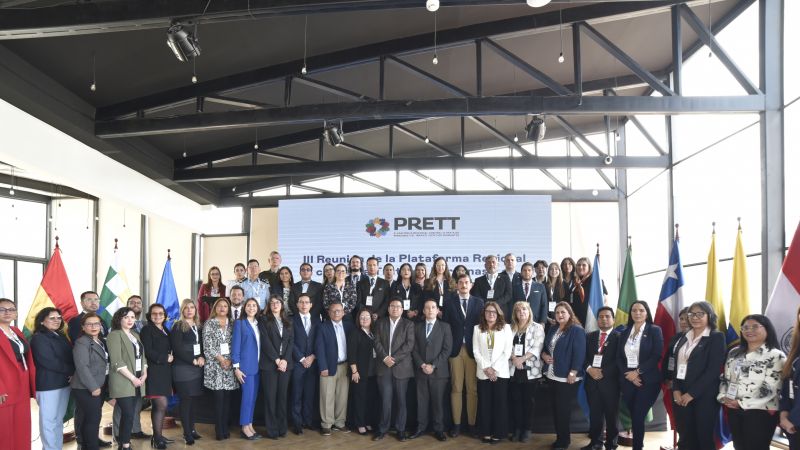10 países de América del Sur se reunieron en Bolivia en la III Reunión de la Plataforma Regional contra la Trata de Personas