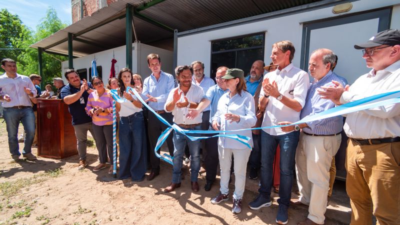EUROFRONT junto al Gobierno Argentino inauguran en Puerto Chalanas, Aguas Blancas el Espacio Seguro para víctimas de trata de personas