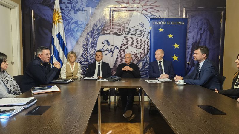 Uruguay firma el Memorando de Entendimiento para la creación del Punto Atenas en el marco del programa europeo EUROFRONT